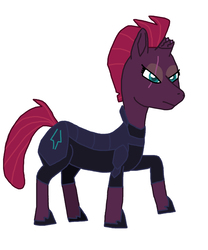 Size: 2274x2736 | Tagged: safe, artist:sb1991, tempest shadow, pony, unicorn, g4, my little pony: the movie, challenge, clothes, equestria amino, high res, uniform
