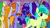 Size: 1280x720 | Tagged: safe, screencap, auburn vision, berry blend, berry bliss, citrine spark, fire quacker, gallus, huckleberry, november rain, peppermint goldylinks, sandbar, summer breeze, summer meadow, earth pony, griffon, pegasus, pony, unicorn, school daze, animated, background pony, female, friendship student, male, mare, shipping fuel, sound, stallion, teenager, webm