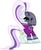 Size: 736x897 | Tagged: safe, artist:purpleamhariccoffee, coloratura, g4, my little pony: friendship is magic, the mane attraction, countess coloratura