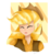 Size: 1483x1615 | Tagged: safe, artist:cosmiickatie, applejack, human, g4, clothes, cowboy hat, eyes closed, female, hat, humanized, simple background, smiling, solo, stetson, transparent background