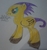 Size: 445x477 | Tagged: safe, artist:theanimefanz, oc, oc only, oc:vevo nevo, pony, solo, traditional art