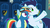 Size: 1920x1080 | Tagged: safe, screencap, rainbow dash, soarin', pegasus, pony, g4, grannies gone wild, my little pony: friendship is magic, clothes, duo, female, goggles, locker room, male, mare, stallion, uniform, wonderbolts uniform, x x everywhere