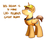 Size: 1280x1024 | Tagged: safe, artist:sugar morning, prince hardhat, rivet, alicorn, pony, g4, grannies gone wild, my little pony: friendship is magic, construction pony, donald trump, hard hat, make equestria great again, male, prince of construction, rivetcorn, simple background, solo, standing, white background