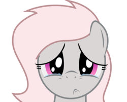 Size: 1705x1374 | Tagged: safe, artist:darkstorm619, oc, oc only, oc:violet, pony, crying, looking at you, sad, simple background, solo, transparent background, vector