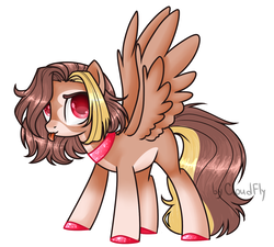 Size: 1343x1209 | Tagged: safe, artist:lazycloud, oc, oc only, pegasus, pony, female, mare, simple background, solo, tongue out, white background