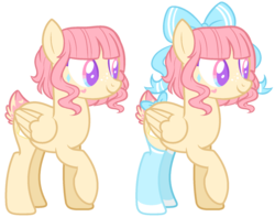 Size: 1024x808 | Tagged: safe, artist:jadeyhooves, oc, oc only, oc:dolce nana, pegasus, pony, bow, clothes, female, hair bow, mare, simple background, socks, solo, transparent background