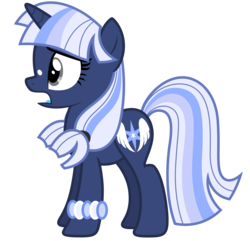 Size: 6324x6095 | Tagged: safe, artist:estories, oc, oc only, oc:silverlay, original species, pony, umbra pony, unicorn, g4, absurd resolution, female, mare, simple background, solo, transparent background, vector