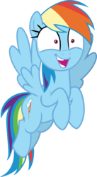 Size: 5446x9943 | Tagged: safe, artist:shutterflyeqd, rainbow dash, pegasus, pony, g4, grannies gone wild, absurd resolution, faic, female, flying, mare, open mouth, rainbow dash is best facemaker, simple background, solo, transparent background, vector, wide eyes