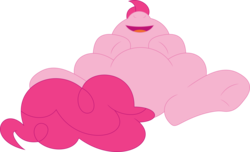 Size: 3558x2157 | Tagged: safe, artist:porygon2z, pinkie pie, earth pony, pony, g4, featureless crotch, female, high res, mare, open mouth, simple background, solo, transparent background