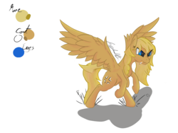 Size: 2000x1500 | Tagged: safe, artist:fuzzyhead12, oc, oc only, oc:messerschmidt, pegasus, pony, cigarette, fighting stance, simple background, solo, transparent background