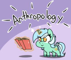 Size: 2310x1954 | Tagged: safe, artist:lockheart, lyra heartstrings, pony, unicorn, fanfic:anthropology, g4, book, cute, female, magic, purple background, simple background, solo, squatpony