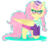 Size: 1024x860 | Tagged: safe, artist:vanillaswirl6, fluttershy, pegasus, pony, fake it 'til you make it, g4, my little pony: friendship is magic, :<, braid, cheek fluff, clothes, colored eyelashes, colored pupils, ear fluff, female, fluffy, glasses, hair tie, hat, hipster, hipstershy, scarf, simple background, skirt, solo, sweater, sweatershy, transparent background