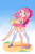 Size: 1280x1920 | Tagged: safe, artist:drantyno, fluttershy, pinkie pie, human, equestria girls, g4, assisted exposure, boyshorts, clothes, cute, dress, duo, embarrassed, embarrassed underwear exposure, flats, frilly underwear, hape, hug, hug from behind, human coloration, humanized, humiliation, light skin, mary janes, miniskirt, open mouth, panties, pink underwear, ribbon, shoes, shorts, skirt, skirt lift, socks, startled, thigh highs, underwear, upskirt, zettai ryouiki