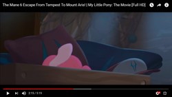 Size: 1366x768 | Tagged: safe, screencap, pinkie pie, storm king, g4, my little pony: the movie, ambiguous gender, solo