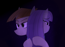 Size: 1400x1000 | Tagged: safe, artist:zouyugi, maud pie, mudbriar, earth pony, pony, g4, the maud couple, comforting, couple, crying, female, male, mare, sad, ship:maudbriar, shipping, stallion, straight