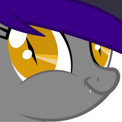 Size: 1027x1027 | Tagged: safe, artist:darkwolfhybrid, oc, oc only, oc:midnight, bat pony, pony, base used, bat pony oc, cute, cute little fangs, faic, fangs, female, simple background, smirk, solo, transparent background, twiface