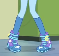 Size: 239x228 | Tagged: safe, screencap, trixie, equestria girls, equestria girls specials, g4, my little pony equestria girls: better together, my little pony equestria girls: forgotten friendship, clothes, cropped, legs, pictures of legs, pigeon toed, shoes