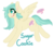 Size: 413x370 | Tagged: safe, artist:purecrazycreate, oc, oc only, oc:sugar cookie, pegasus, pony, female, mare, offspring, parent:fluttershy, parent:thunderlane, parents:thundershy, simple background, solo, transparent background