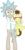 Size: 5615x11144 | Tagged: safe, artist:jhayarr23, pony morty, pony rick, earth pony, pony, g4, grannies gone wild, absurd resolution, background pony, clothes, colt, male, morty smith, ponified, rick and morty, rick sanchez, simple background, stallion, transparent background, vector