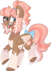Size: 977x1369 | Tagged: safe, artist:maximumbark, oc, oc only, oc:first crush, pony, glasses, simple background, solo, transparent background