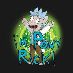 Size: 630x630 | Tagged: safe, pony rick, pony, g4, ponified, rick and morty, rick sanchez