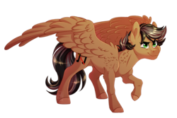 Size: 4500x2999 | Tagged: safe, artist:micky-ann, oc, oc only, oc:artsong, pegasus, pony, female, mare, raised hoof, simple background, solo, transparent background