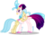 Size: 6828x5394 | Tagged: safe, artist:vector-brony, princess skystar, queen novo, classical hippogriff, hippogriff, g4, my little pony: the movie, absurd resolution, colored hooves, duo, female, grounded, hug, mother and daughter, pun, simple background, transparent background, vector, visual pun