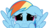 Size: 5031x2833 | Tagged: safe, artist:jhayarr23, edit, rainbow dash, pony, g4, grannies gone wild, my little pony: friendship is magic, cute, daaaaaaaaaaaw, dashabetes, female, hnnng, imminent crying, sadorable, simple background, solo, transparent background, vector, weapons-grade cute