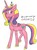 Size: 771x1048 | Tagged: safe, artist:cmara, princess cadance, pony, g4, female, solo, traditional art