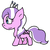 Size: 557x562 | Tagged: safe, artist:cmara, diamond tiara, earth pony, pony, g4, female, paint tool sai, solo