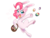 Size: 1600x1200 | Tagged: safe, artist:kaikururu, pinkie pie, earth pony, pony, g4, animal costume, basket, bunny costume, clothes, costume, cute, diapinkes, easter, easter basket, easter egg, female, holiday, mare, paw gloves, paw prints, simple background, solo, transparent background