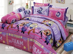 Size: 1334x988 | Tagged: safe, applejack, sunset shimmer, twilight sparkle, equestria girls, g4, bedding, cute, equestria girls logo