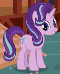 Size: 803x986 | Tagged: safe, screencap, starlight glimmer, pony, unicorn, g4, the maud couple, cute, female, glimmerbetes, happy, looking at you, mare, solo