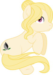 Size: 1024x1448 | Tagged: safe, artist:jitterbases, oc, oc only, oc:ivory petals, earth pony, pony, base used, female, mare, offspring, parent:coco pommel, parent:zephyr breeze, simple background, solo, transparent background, underhoof