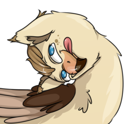 Size: 3000x3000 | Tagged: safe, artist:igazella, oc, oc only, oc:bolton, griffon, derp, high res, simple background, solo, transparent background