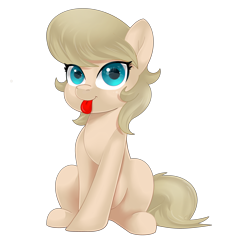 Size: 3616x3840 | Tagged: safe, artist:mlpdarksparx, oc, oc only, oc:vital sparkle, pony, high res, simple background, solo, tongue out, transparent background
