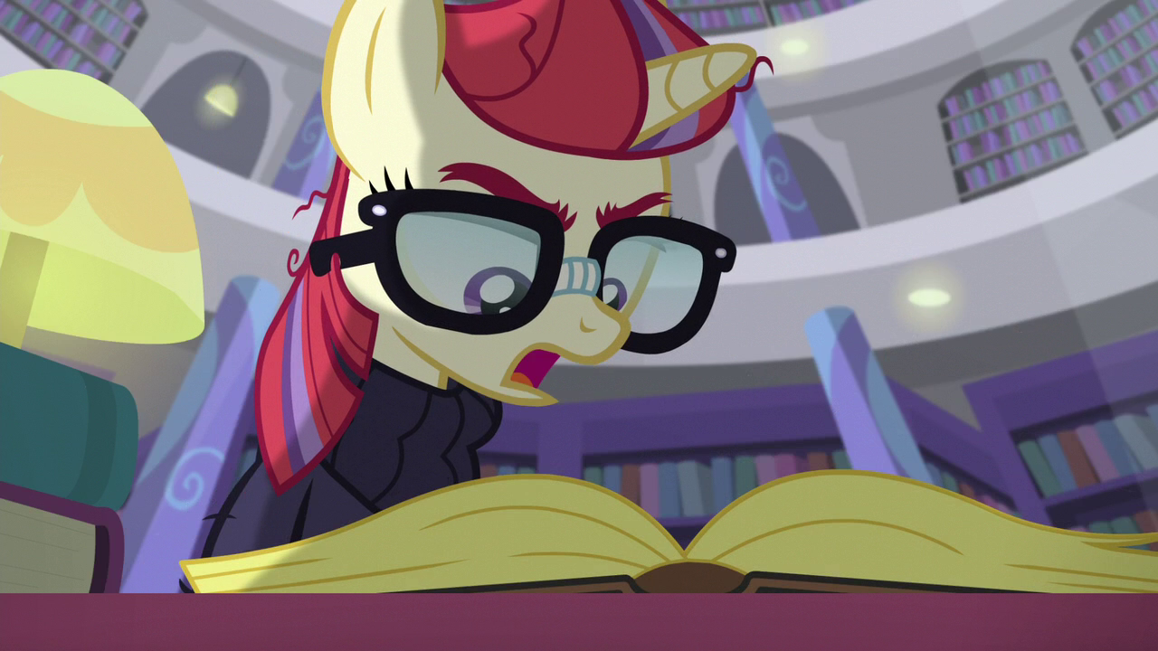 #1712303 - safe, screencap, moondancer, pony, unicorn, amending fences ...