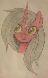 Size: 545x884 | Tagged: artist needed, safe, oc, oc only, oc:dawn treader, pony, solo, traditional art