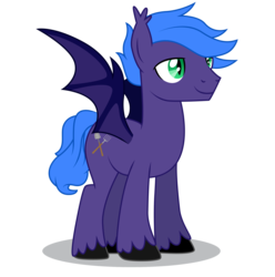 Size: 2029x2048 | Tagged: safe, artist:dragonchaser123, oc, oc only, oc:shadow wing, bat pony, pony, colt, high res, male, simple background, solo, transparent background, vector