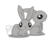 Size: 700x556 | Tagged: safe, artist:dragonchaser123, rabbit, castle sweet castle, g4, animal, duo, simple background, transparent background, vector