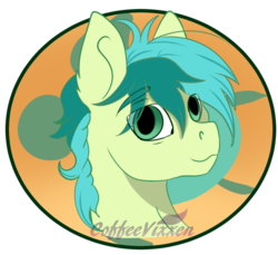 Size: 1024x938 | Tagged: safe, artist:coffeevixxen, sandbar, earth pony, pony, g4, school daze, bags under eyes, looking at you, male, simple background, smiling, solo, teenager, transparent background