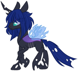 Size: 922x832 | Tagged: safe, artist:jadeyhooves, oc, oc only, oc:arlen, changepony, female, simple background, solo, transparent background