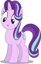 Size: 3199x5000 | Tagged: safe, artist:dashiesparkle, starlight glimmer, pony, g4, the maud couple, :o, female, open mouth, simple background, solo, transparent background, vector