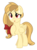 Size: 3114x4175 | Tagged: safe, artist:estories, oc, oc only, oc:alice goldenfeather, pegasus, pony, g4, bow, female, high res, mare, simple background, solo, transparent background, vector