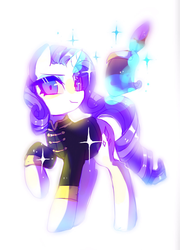 Size: 1478x2048 | Tagged: safe, artist:jojofassbender, rarity, pony, unicorn, the count of monte rainbow, g4, clothes, female, jacket, looking at you, mare, parchment, quill, rarifort, simple background, solo, the count of monte cristo, villefort, white background