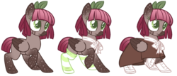 Size: 1024x439 | Tagged: safe, artist:jadeyhooves, oc, oc only, oc:roten berry, pegasus, pony, clothes, dress, female, mare, shoes, simple background, socks, solo, striped socks, transparent background, two toned wings