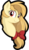 Size: 920x1567 | Tagged: safe, artist:tuppkam1, oc, oc only, oc:alice goldenfeather, pony, bow, bust, female, mare, portrait, simple background, solo, transparent background