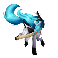 Size: 5000x5000 | Tagged: safe, artist:ohmoonsaver, oc, oc only, oc:beatz, pegasus, pony, absurd resolution, clothes, female, mare, scarf, simple background, solo, transparent background