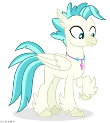 Size: 5368x6000 | Tagged: safe, artist:suramii, terramar, classical hippogriff, hippogriff, g4, surf and/or turf, absurd resolution, male, simple background, solo, that was fast, transparent background, vector