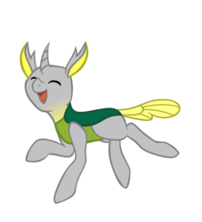 Size: 1280x1410 | Tagged: safe, artist:dookin, oc, oc only, oc:sasir, changedling, changeling, changeling oc, cute, green changeling, male, simple background, solo, transparent background